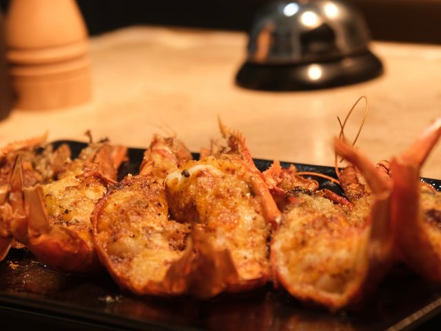 IGNISS Gambas au beurre de paprika fumé